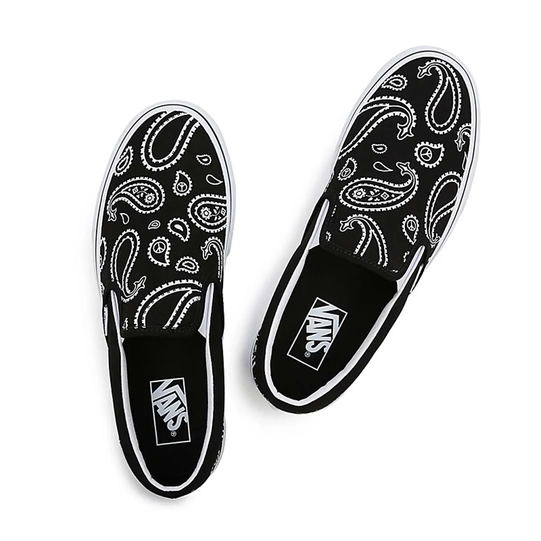 Vans - Unisex Peace Paisley Classic Slip-On Shoes (5JMHB0E) Active Life