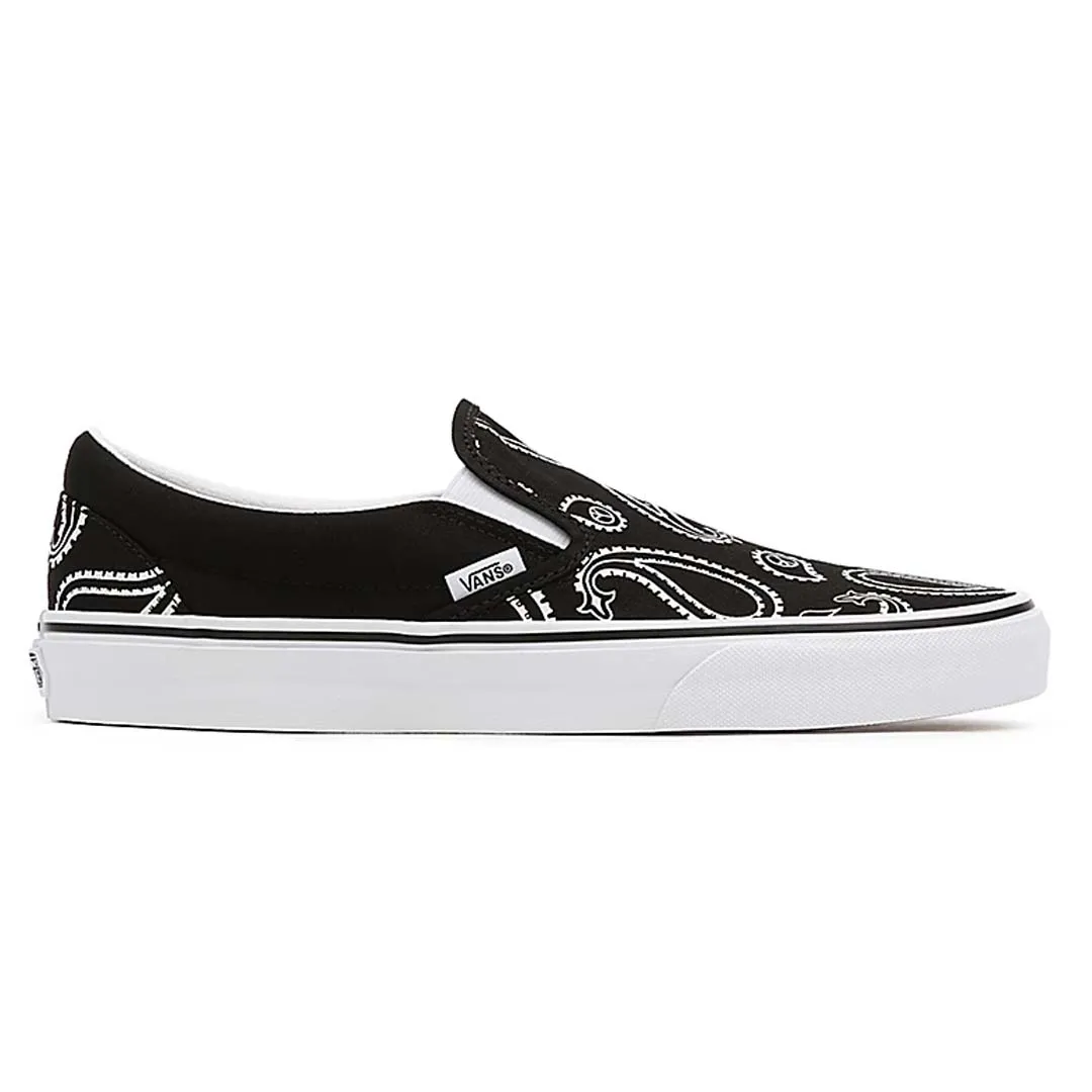 Speed Fit Smooth Internal Seams Vans - Unisex Peace Paisley Classic Slip-On Shoes (5JMHB0E)