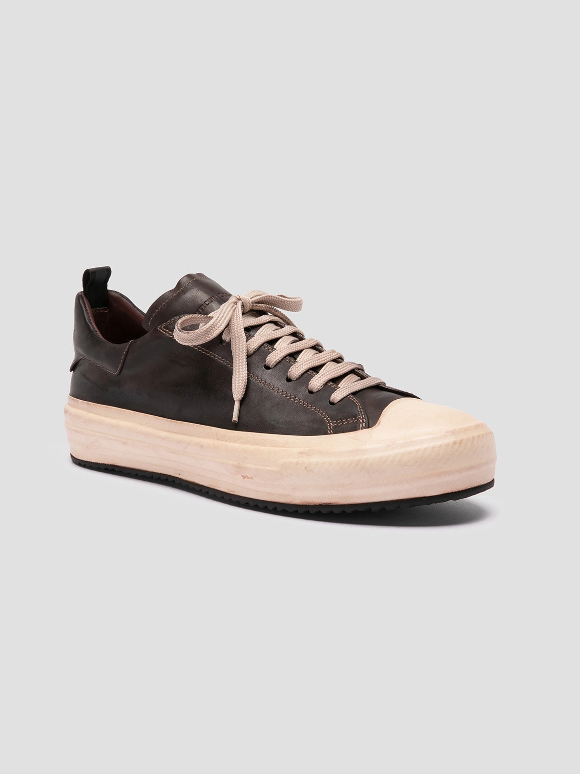 Street Movement MES DD 001 - Dark Brown Leather Sneakers