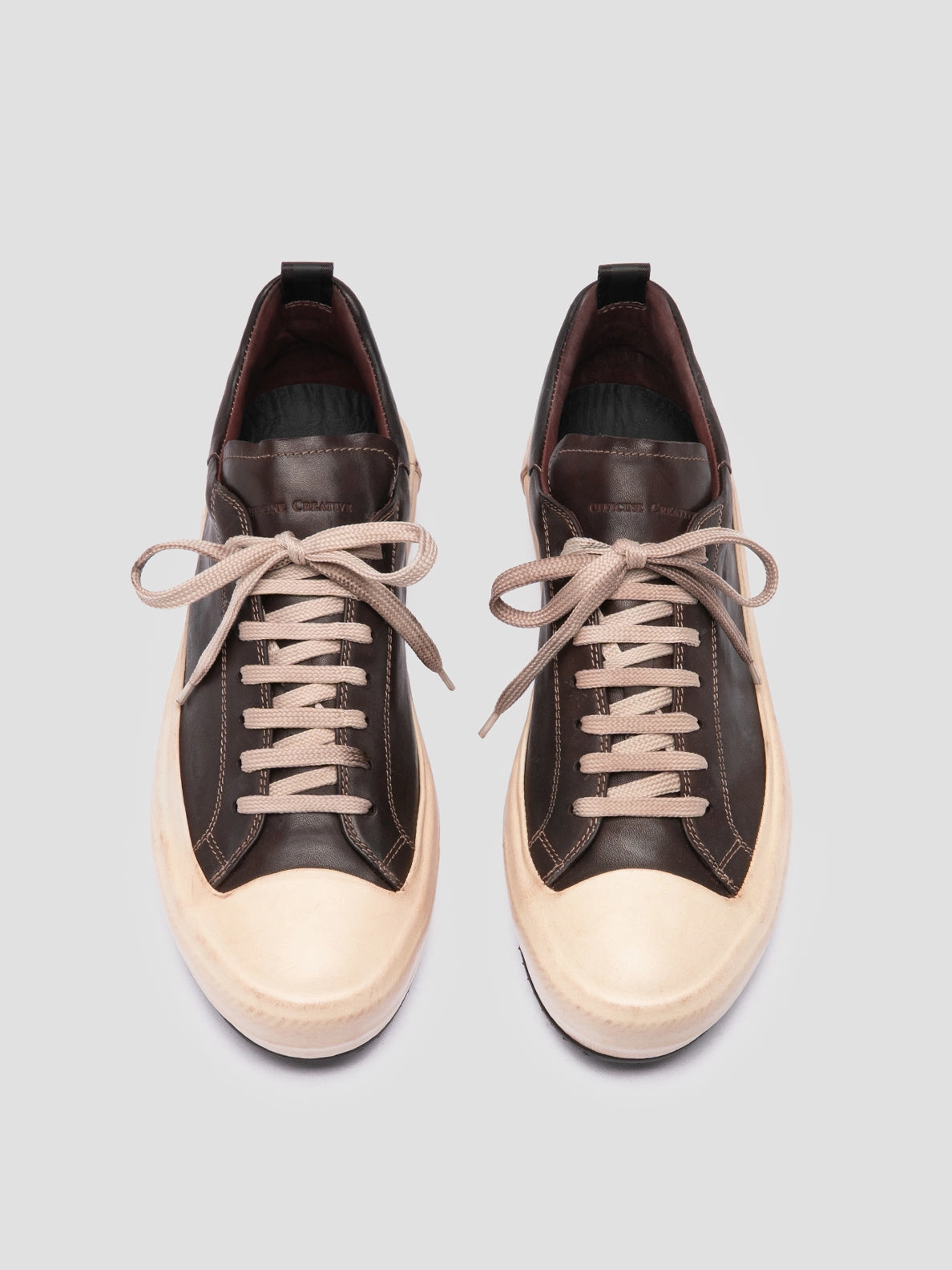 Training Mode MES DD 001 - Dark Brown Leather Sneakers