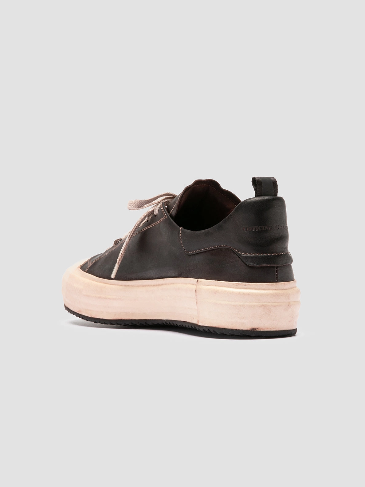 Luxurious Touch MES DD 001 - Dark Brown Leather Sneakers