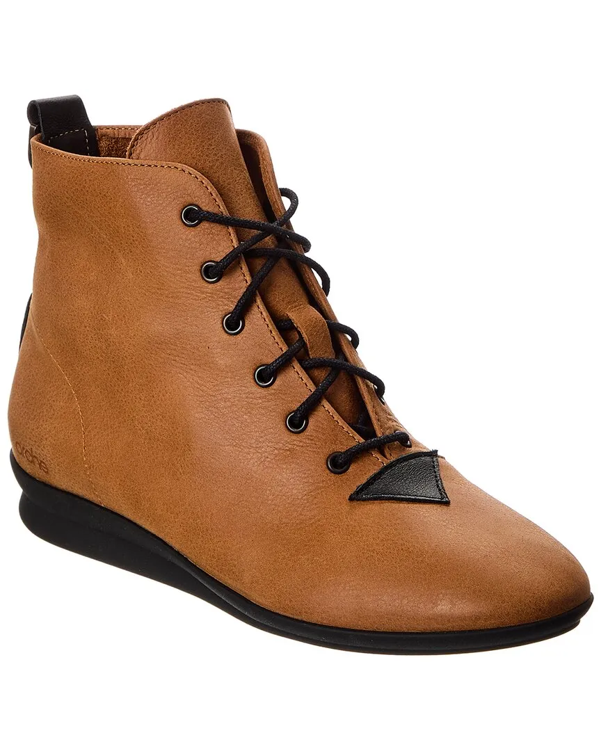 Arche Nassox Leather Bootie Quick Drying Cold Climate