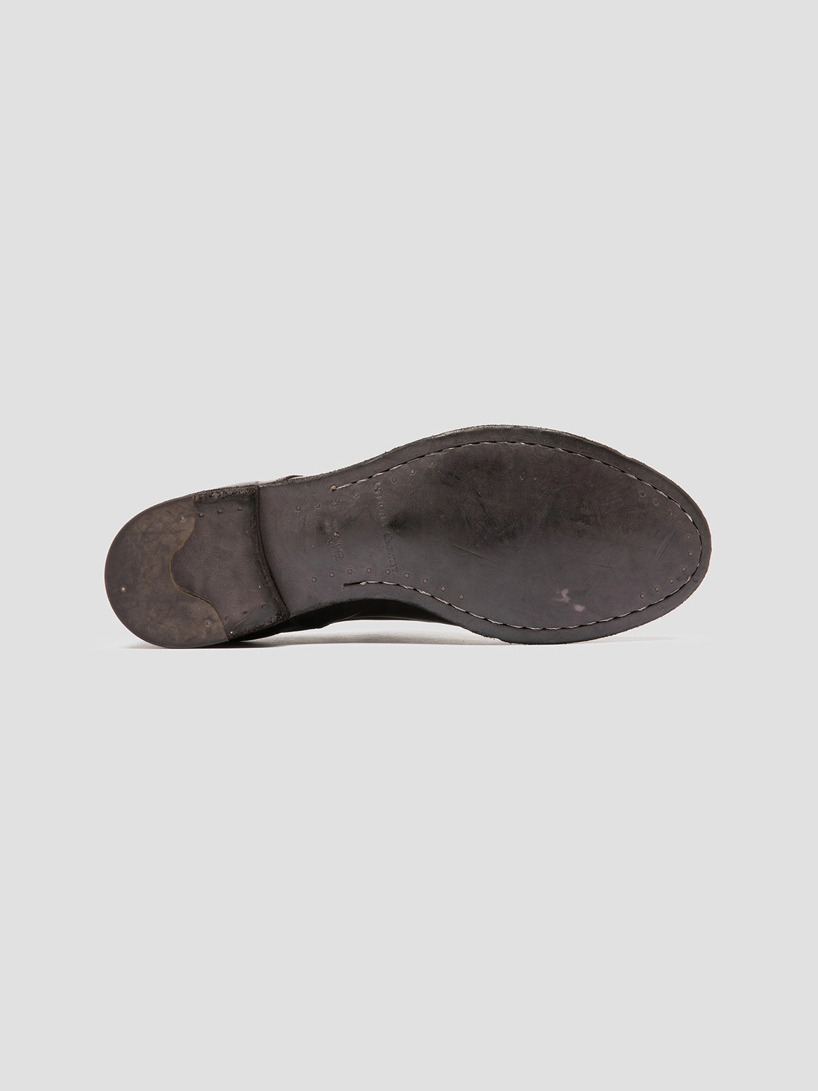 Blake Stitched Sole Comfort Layer ARCHIVE 500 - Dark Brown Leather Derby Shoes