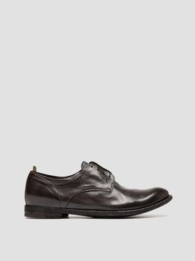 ARCHIVE 500 - Dark Brown Leather Derby Shoes Business Wear