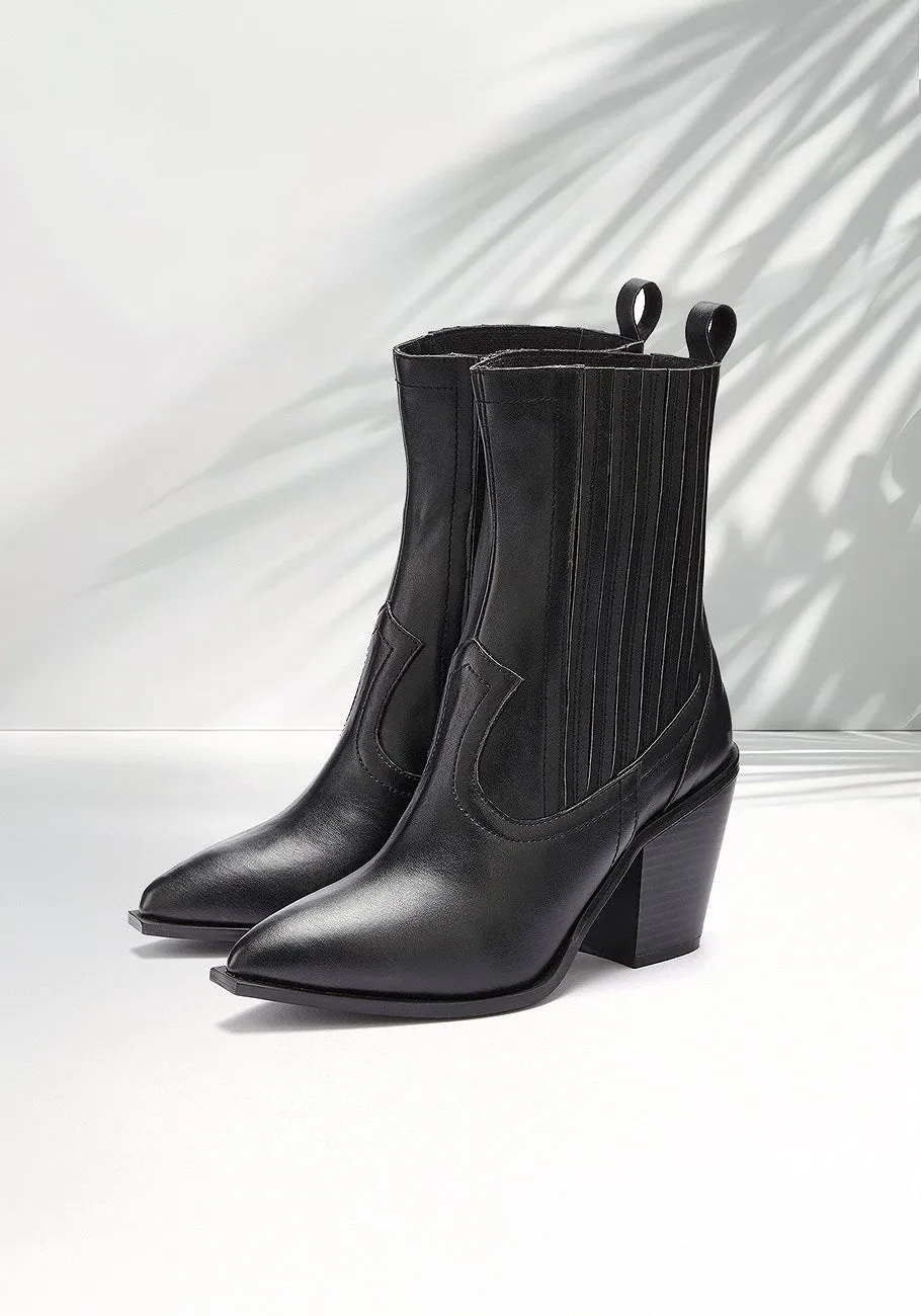 Comfort Lining Hiking Trails Rain Shield LASCANA Women's Western Mid Calf Booties