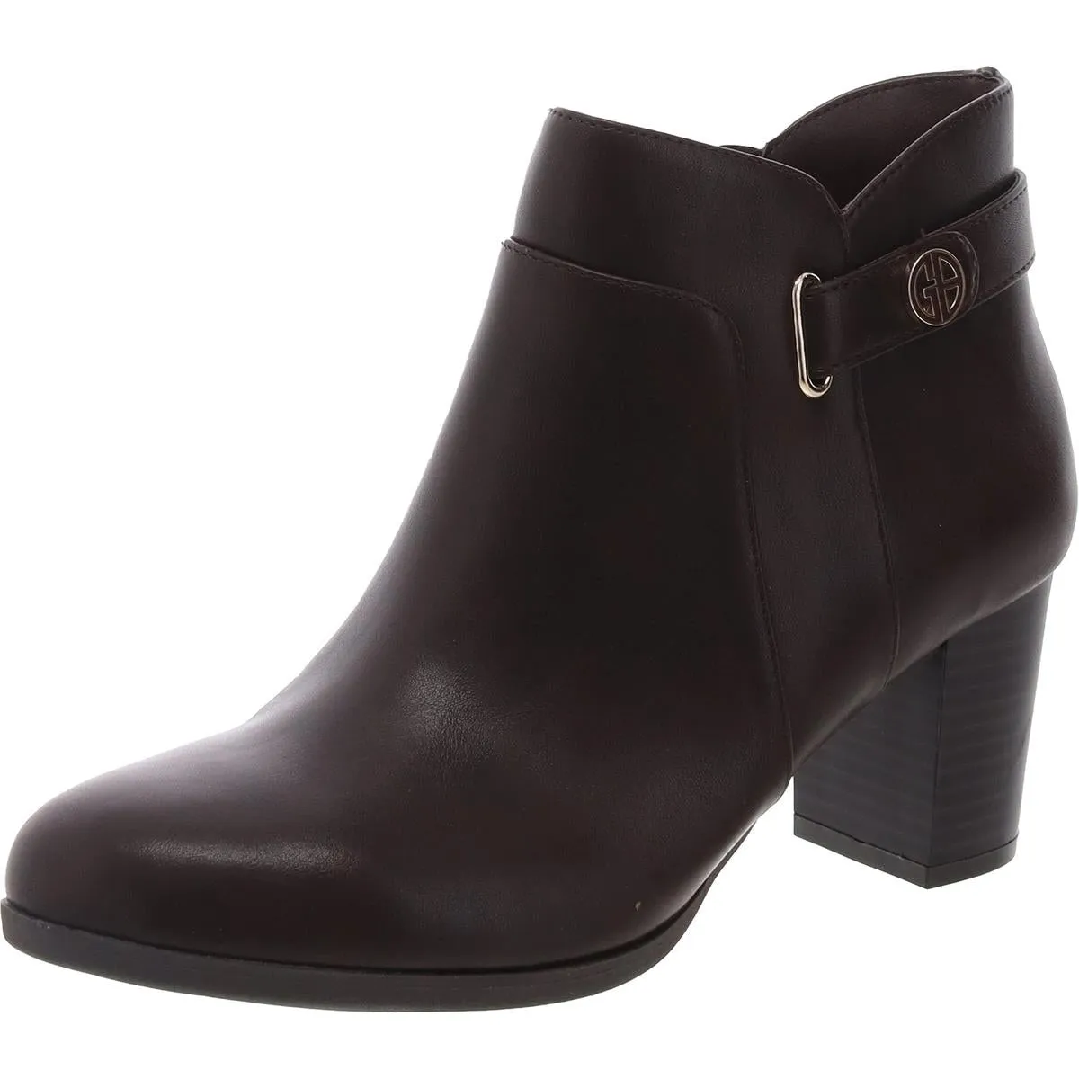 Rugged Comfort Artemyss Womens Microsuede Heels Ankle Boots