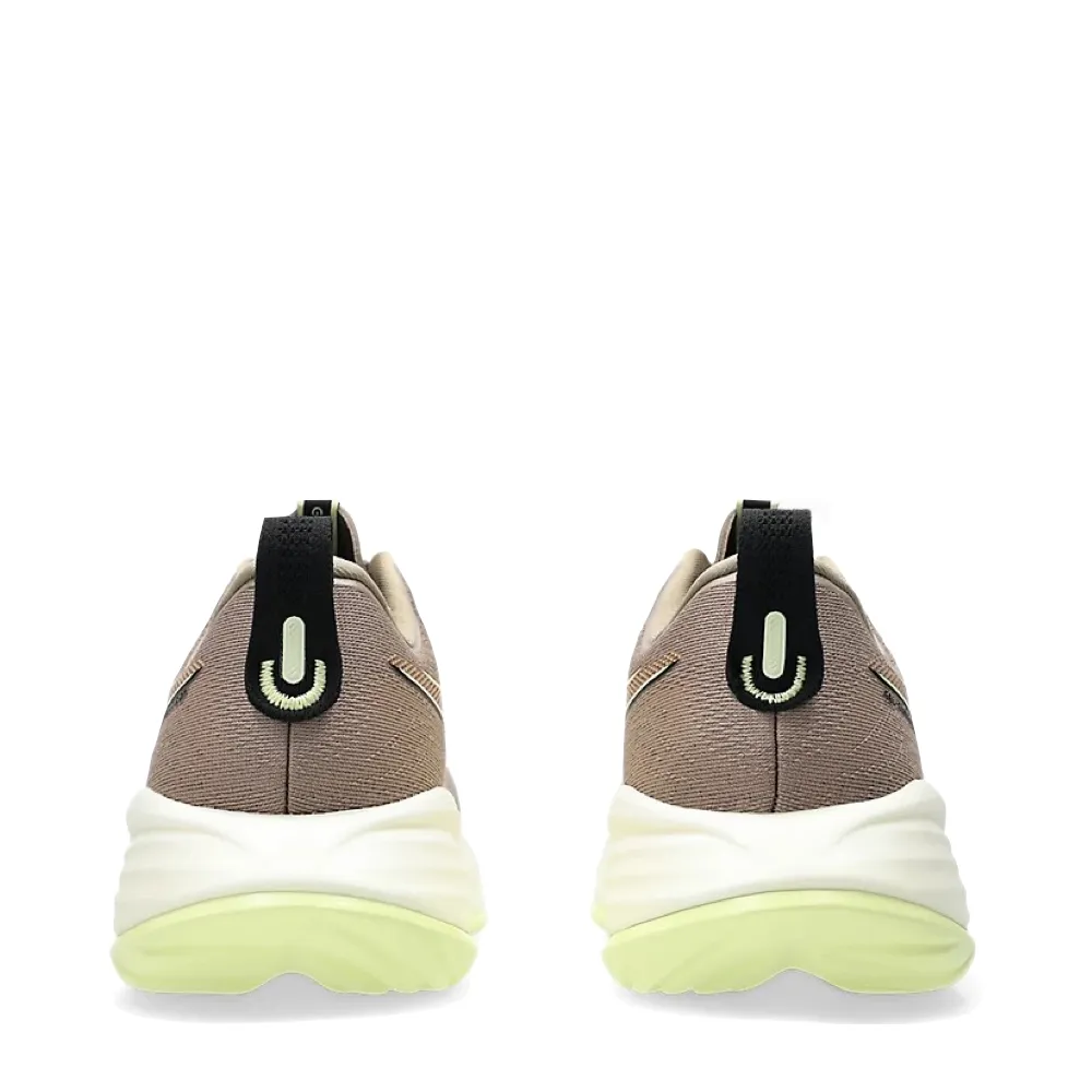 Asics Men's Gel-Cumulus 27 Sneaker in Taupe Grey/Black Multi Layer Insole