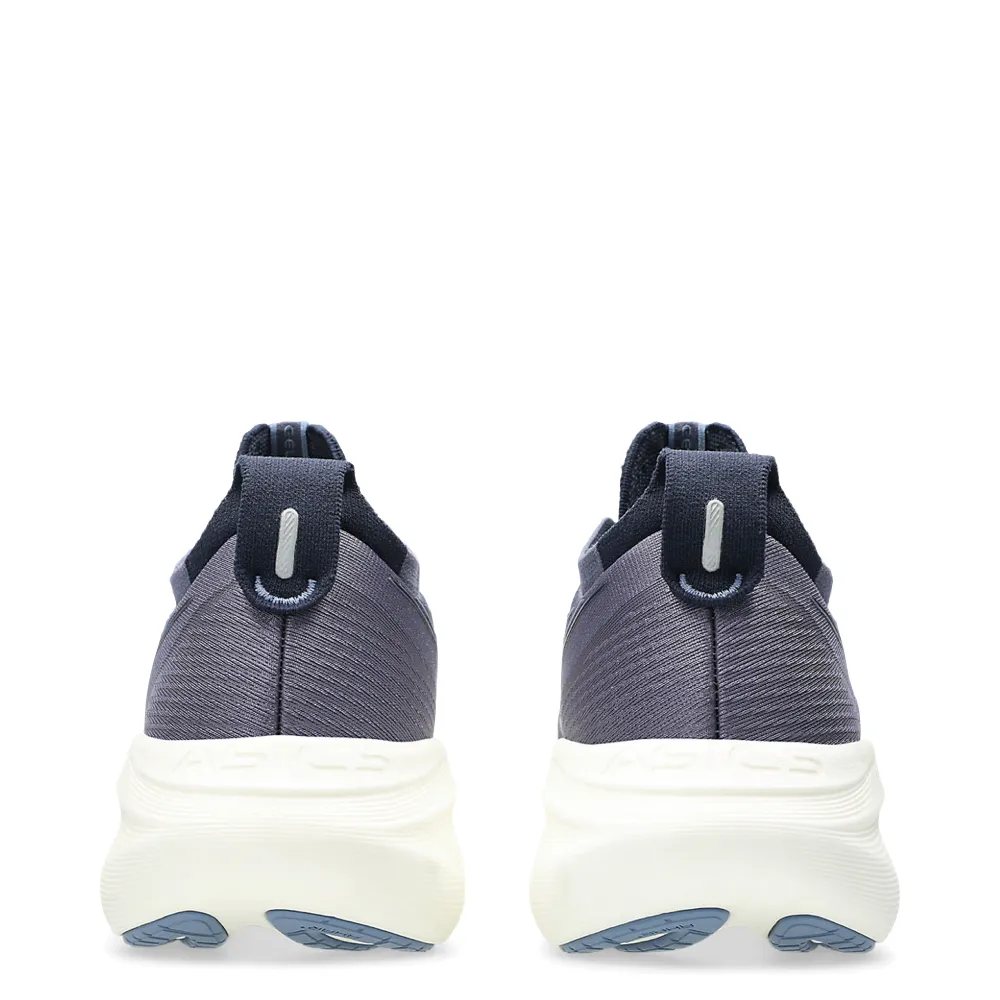 Asics Men's Gel-Nimbus 27 Sneaker in Indigo Fog/Denim Blue Water Resistant Technology