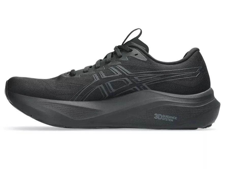Stable Support Weightless Cushion Technology Asics Men's GT-2000 14 Sneaker in Black/Graphite Grey