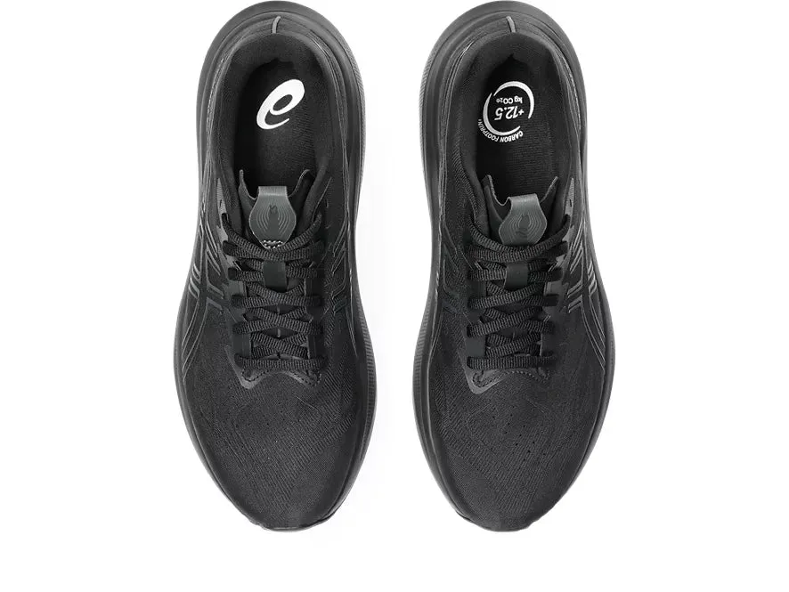 Easy traction Travel Style Asics Men's GT-2000 14 Sneaker in Black/Graphite Grey