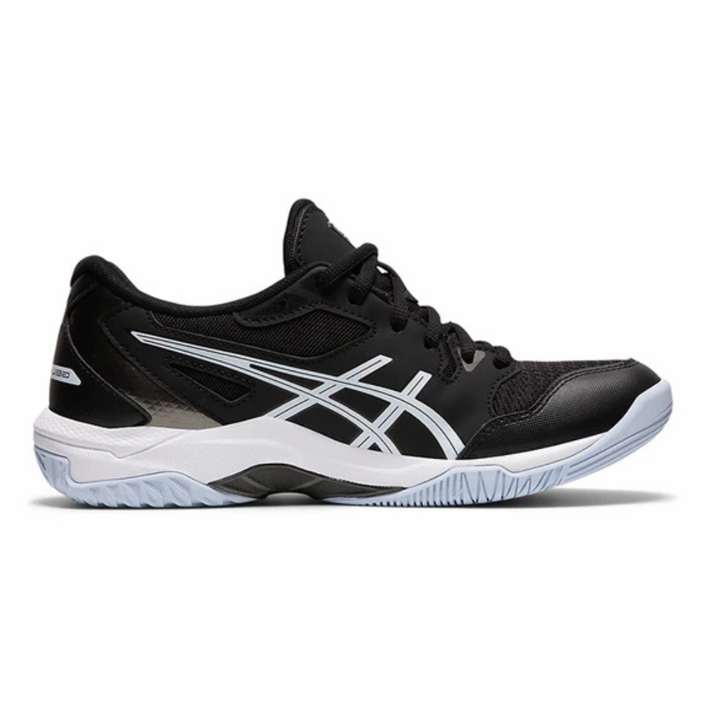 Asics Gel-Rocket 10 1072A056-001 Women's Black White Volleyball Shoes GBNC1127 air - filled shoes running with ankle braces