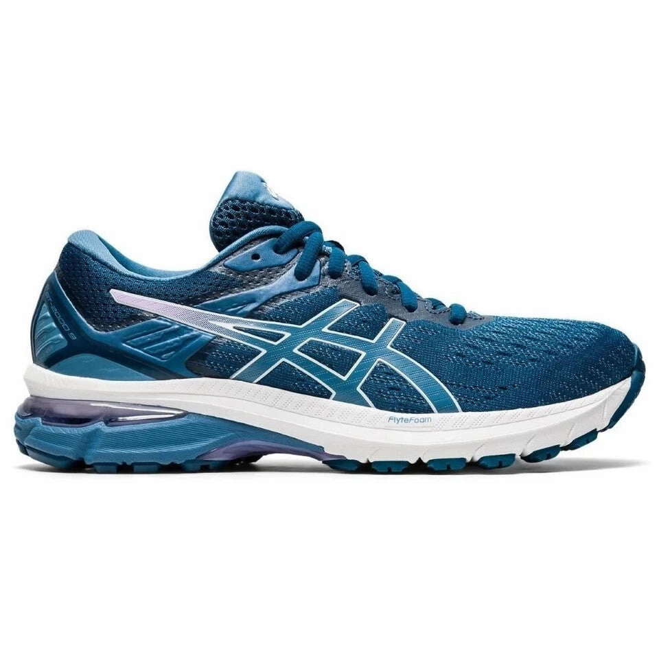 gel - filled - feature shoes Asics GT-2000 9 1012A859-400 Sneakers Womens 5.5 Mako Blue Running Shoes EEE4269