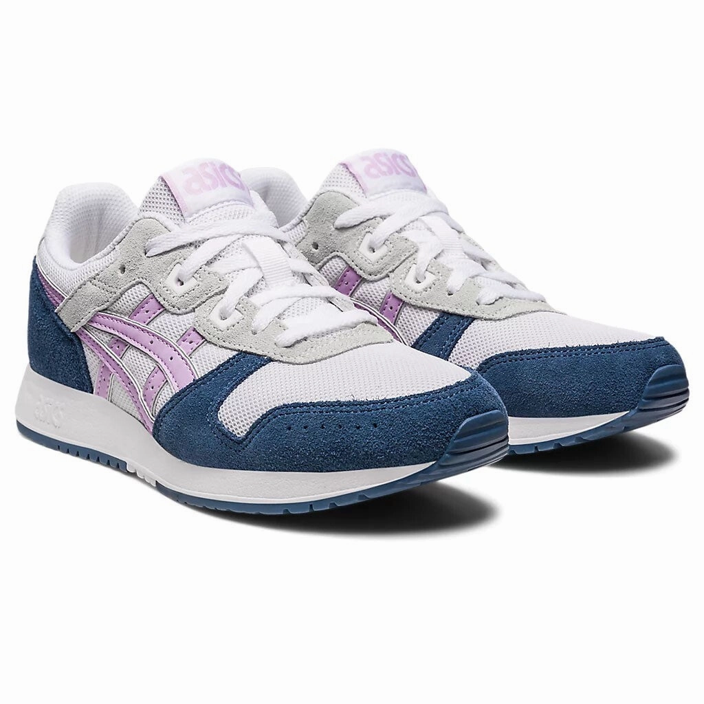 Breathable mesh panel Asics Lyte Classic 1202A306.105 Sneaker Women 7.5 White Sportstyle Shoes EEE4382