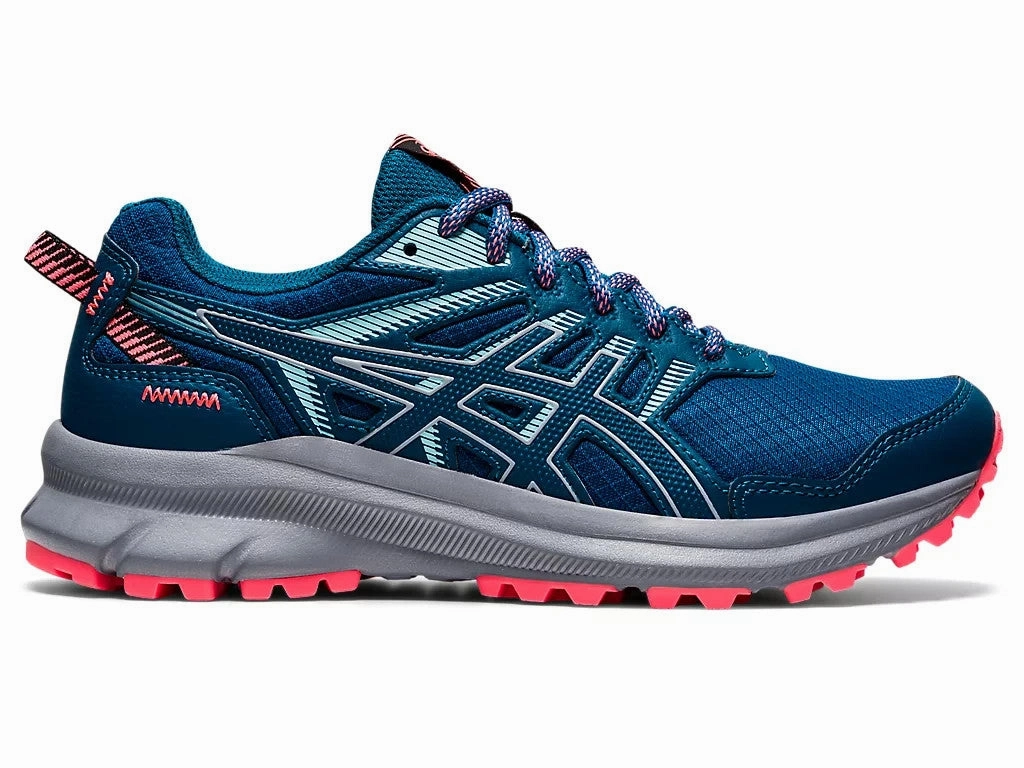 precise engineering fabric - lining shoes Asics Trail Scout 2 1012B039.401 Women's Blue Trail Running Shoes GBNC1152