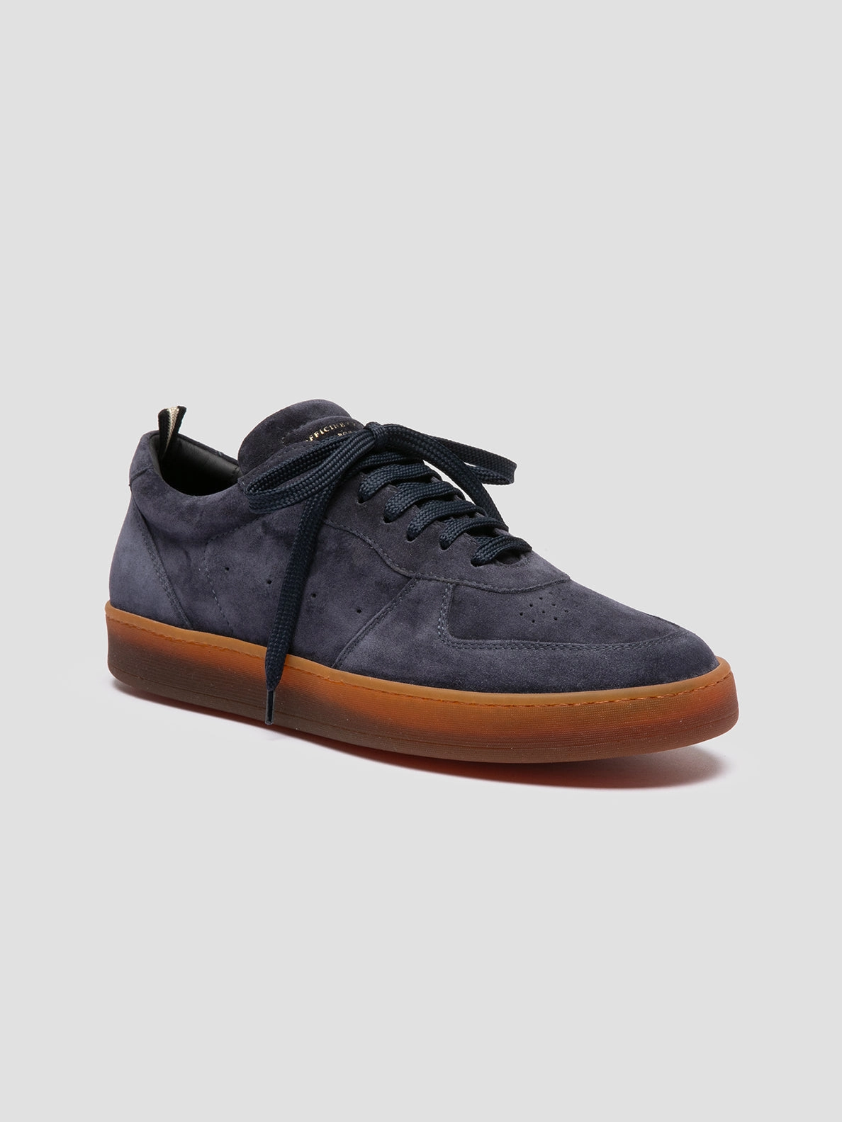 Responsive bounce ASSET 001 - Navy Suede Low Top Sneakers