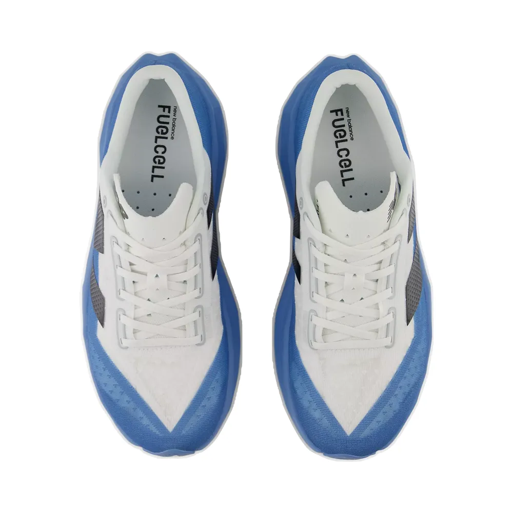 New Balance Men's FuelCell Rebel v4 in Blue Laguna/Reflection/Black RoadRunning Anti microbial