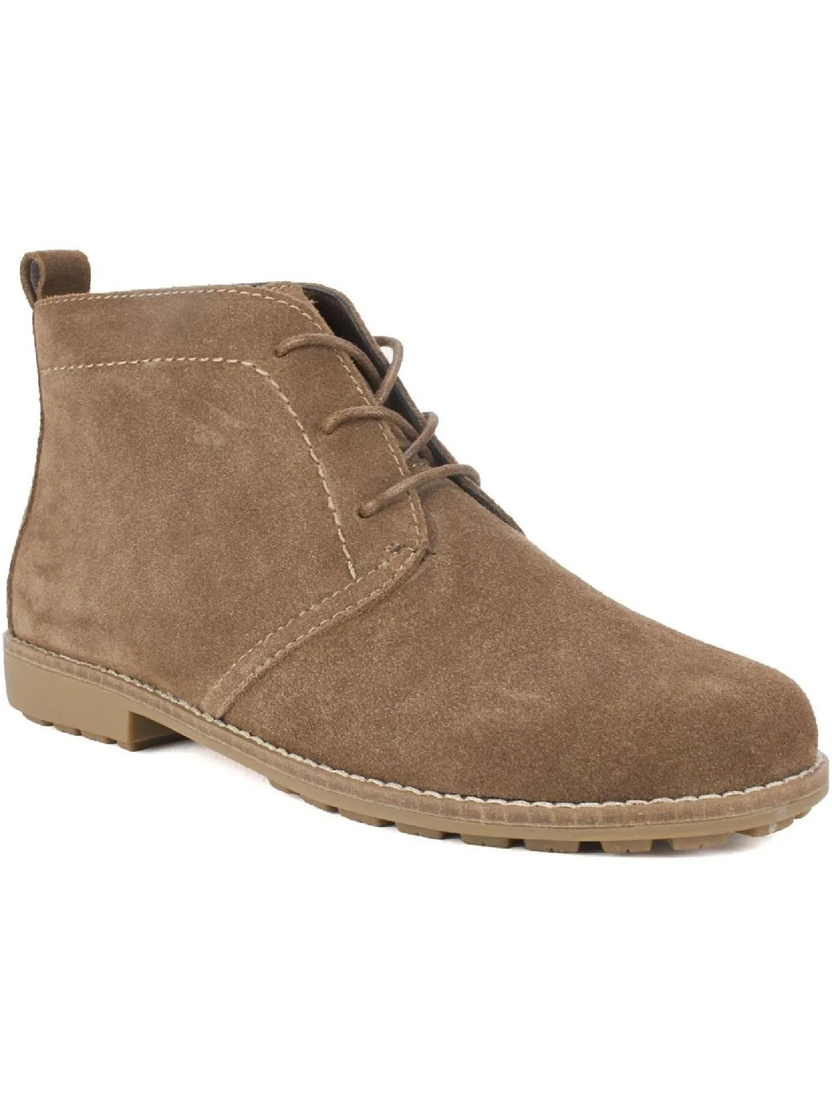 Protective Comfort Auburn Womens Suede Lace Up Ankle Boots