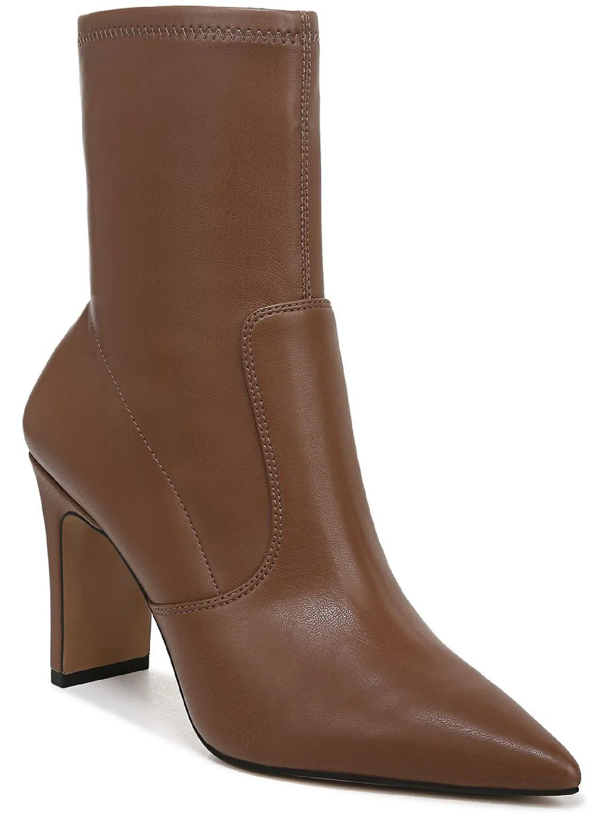 Insulated Weather Resistant User Avana Womens Faux Leather Pointed Toe Ankle Boots