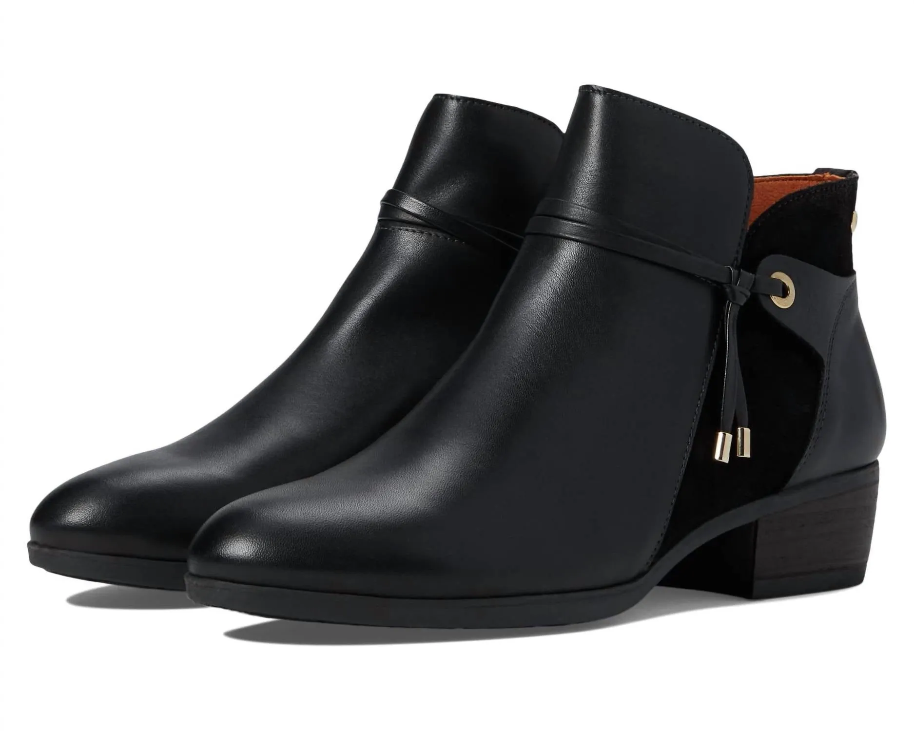 Breathable Urban Traveler Women's Daroca Ankle Boot With Straps In Black