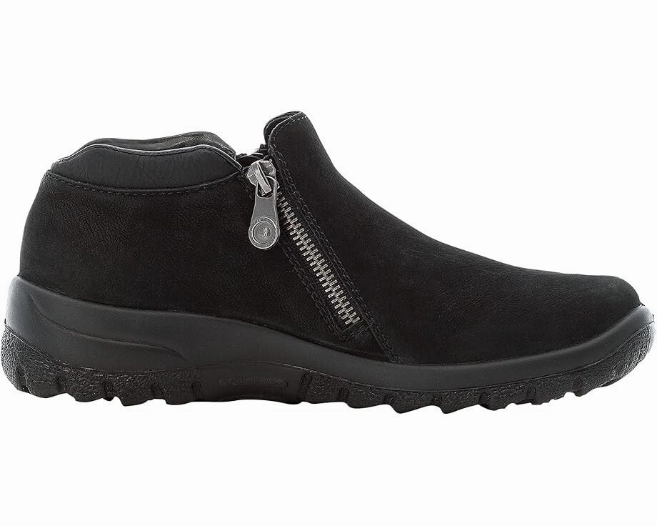 running in coastal areas Rieker Eike 60 L7160-00 Women's US 9.5 Black Suede Slip-On Casual Shoes KHD2147