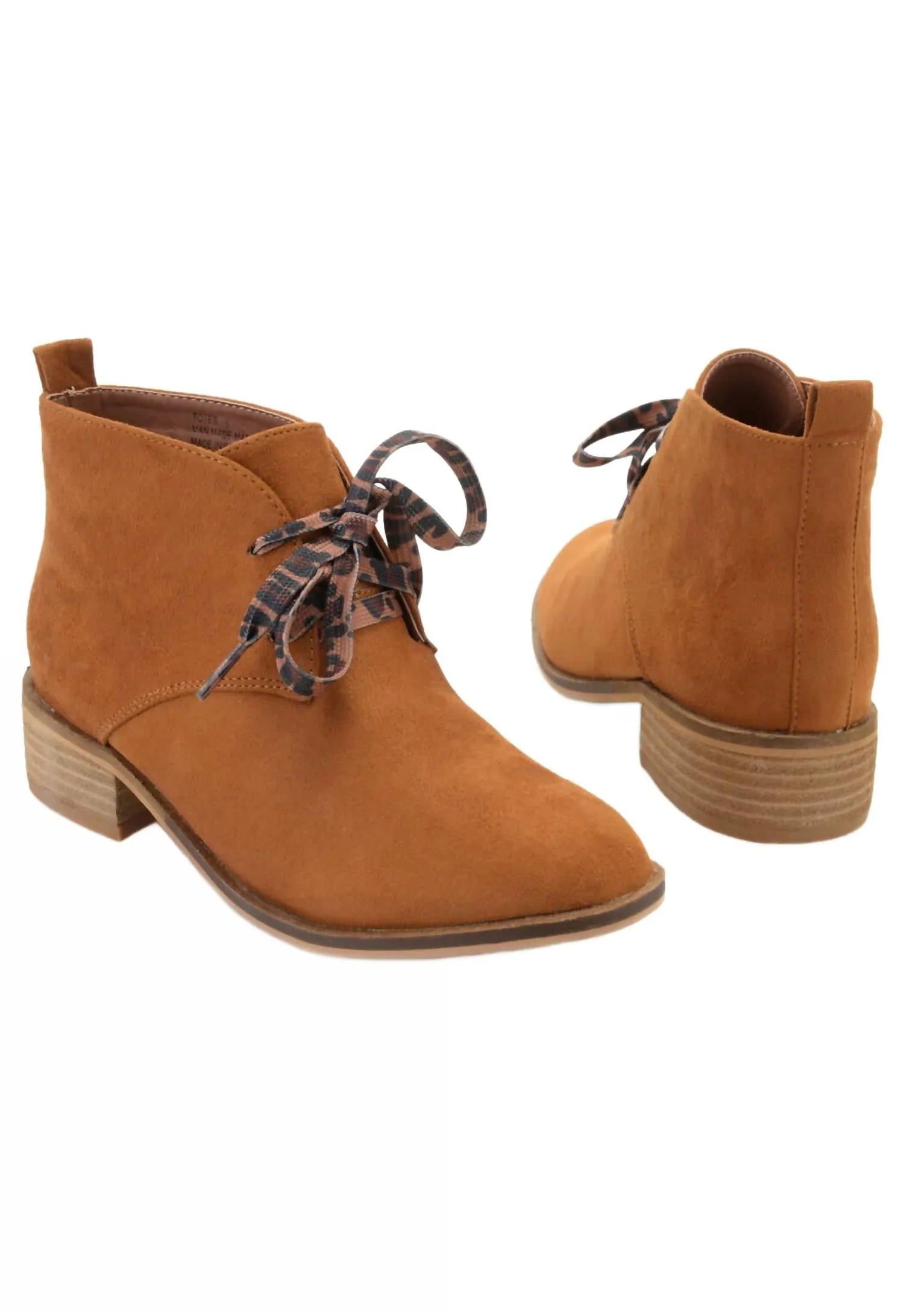 Women's Totes Booties In Copper/cognac Long Wear Comfort Cold   Resistant