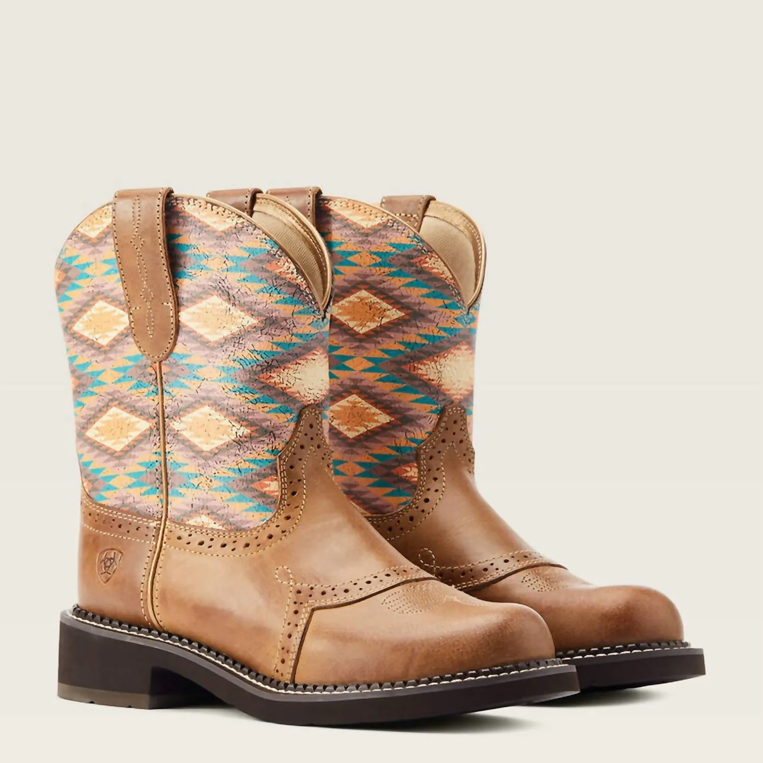 Women's Fatbaby Heritage Farrah Boots In Tan/multi All Weather Windy Weather