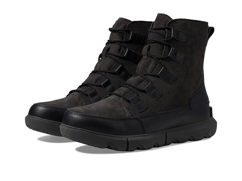 Structured Fit Seamless Comfort Adventure Seeker Sorel Explorer Next Men's   Black Waterproof Round Toe Winter Boots VER298