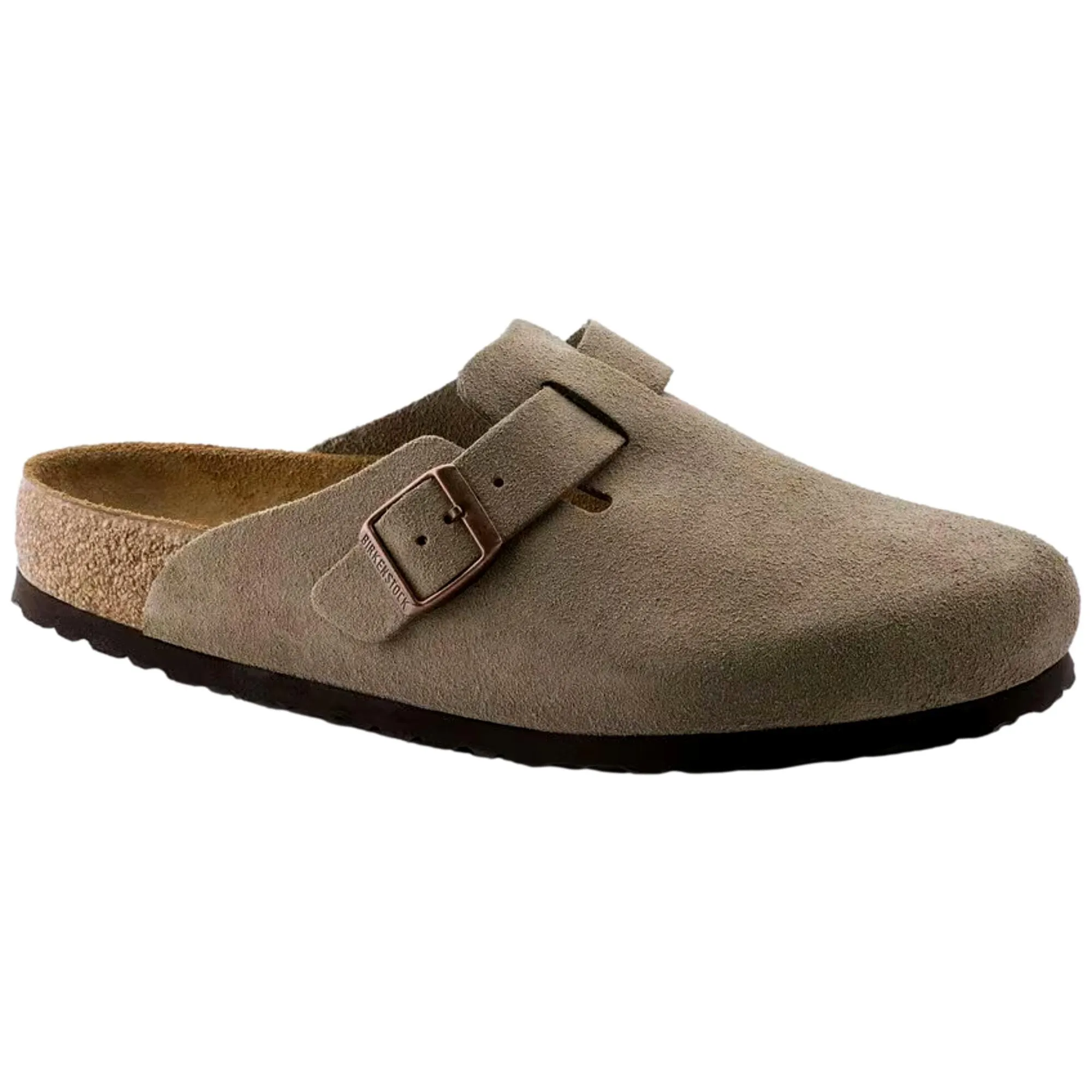 Birkenstock Boston BS Taupe  560771 Men's Slip On Smooth Fit