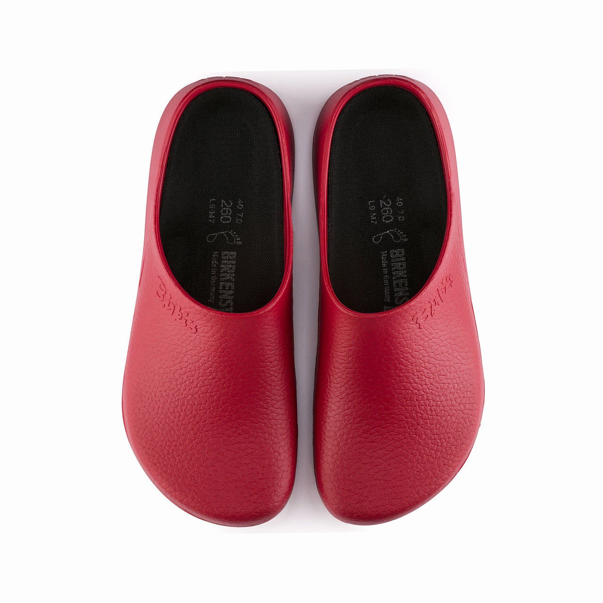 Birkenstock Mens Super Birki Red Sandals Hassle free