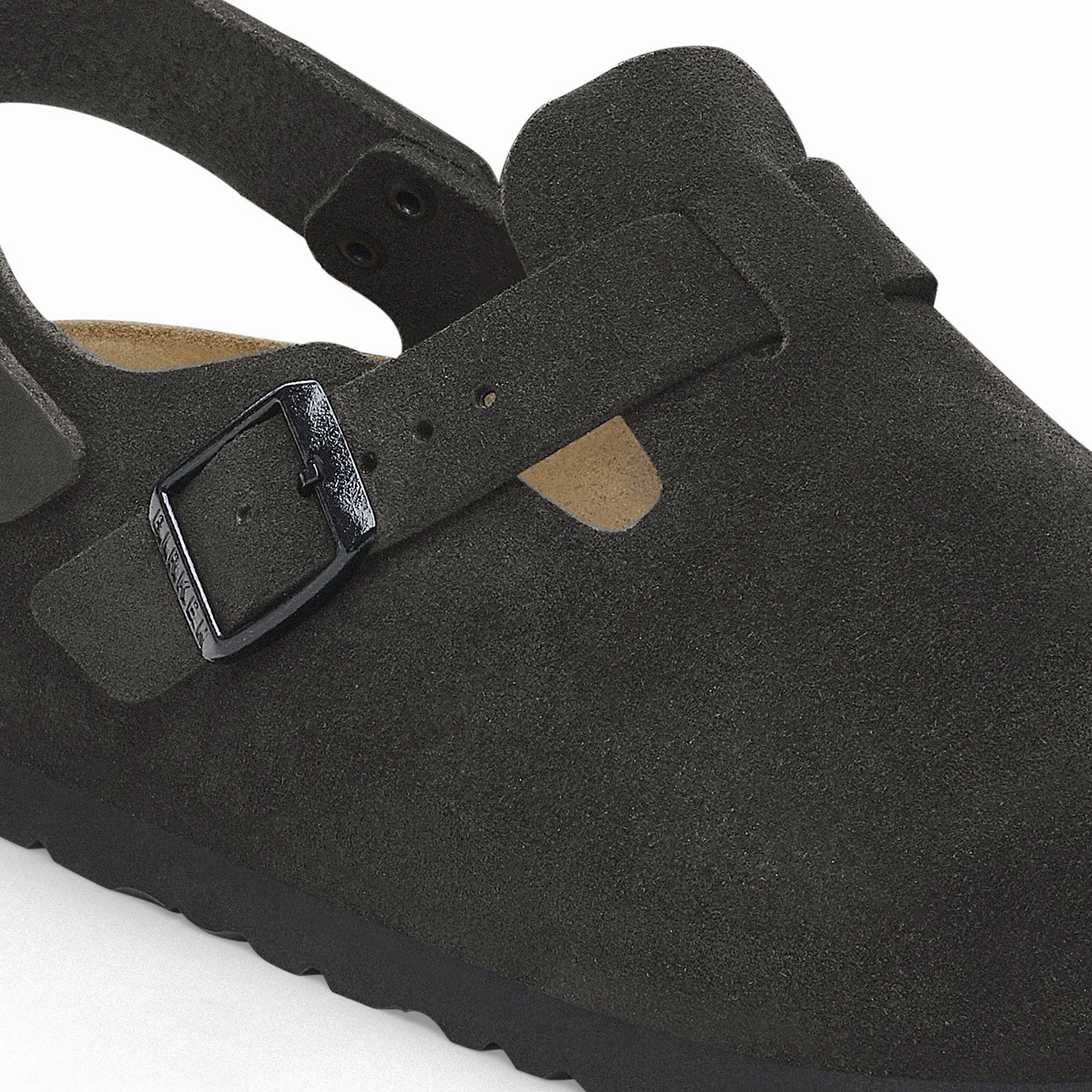 Natural Fit Birkenstock Mens Tokio Black Suede Sandals