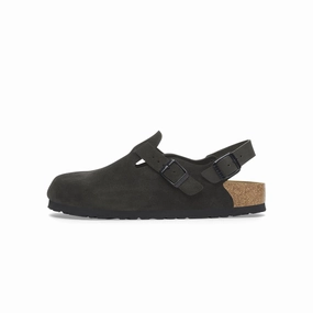 Glow Run Cushioned ride Birkenstock Mens Tokio Black Suede Sandals