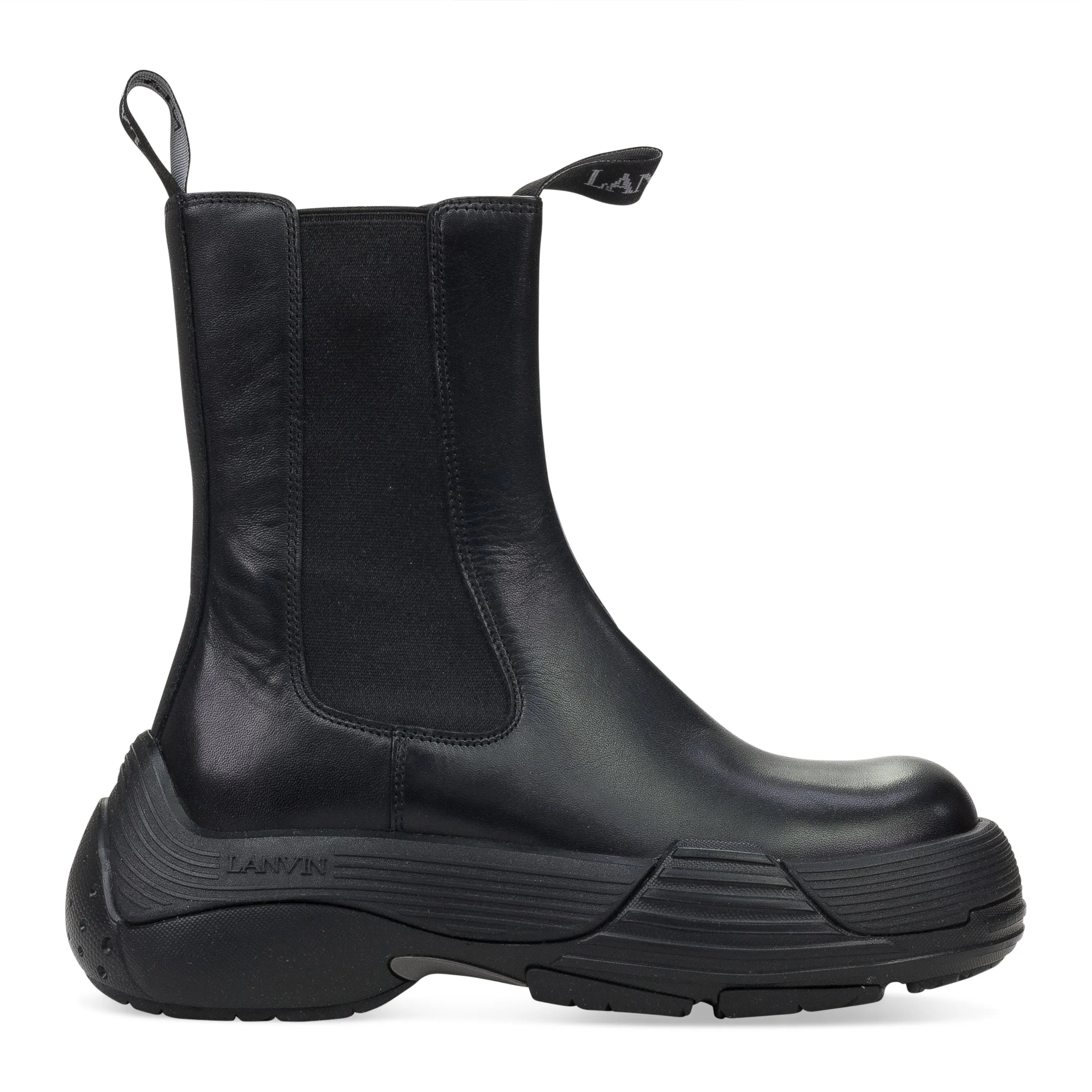 Waterproof Protection BLACK CHELSEA FLASH-X BOLD ANKLE BOOTS