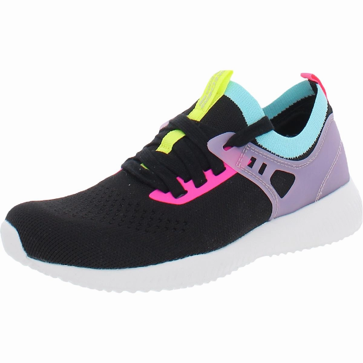 Bobs Squad Jungle Gem Womens Stretch Fitness Athletic and Training Shoes running in a ski lift area shoes daytime running shoes