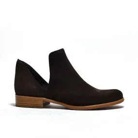 Burk Ankle Bootie In Brown Suede Abrasion resistant