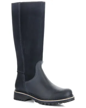 Bos & Co Hudson Leather & Suede Boot Abrasion Resistant Outsole