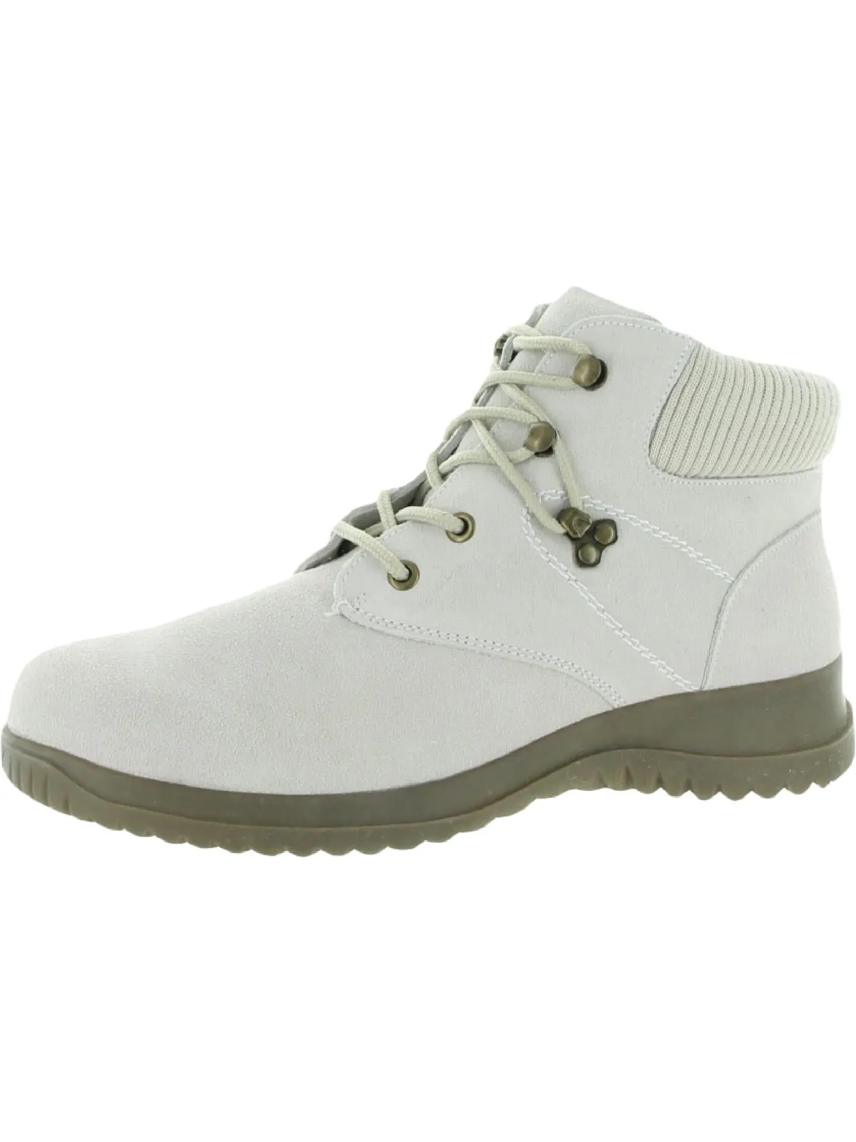 Boston Womens Lace-Up Booties Chukka Silhouette