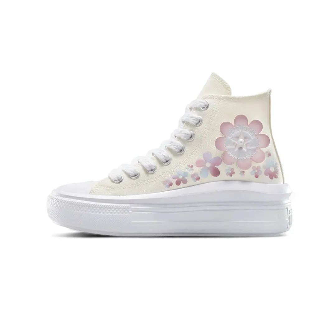 Neutral Arch Converse - Women's Chuck Taylor All Star Move High Top Shoes (A14270C)