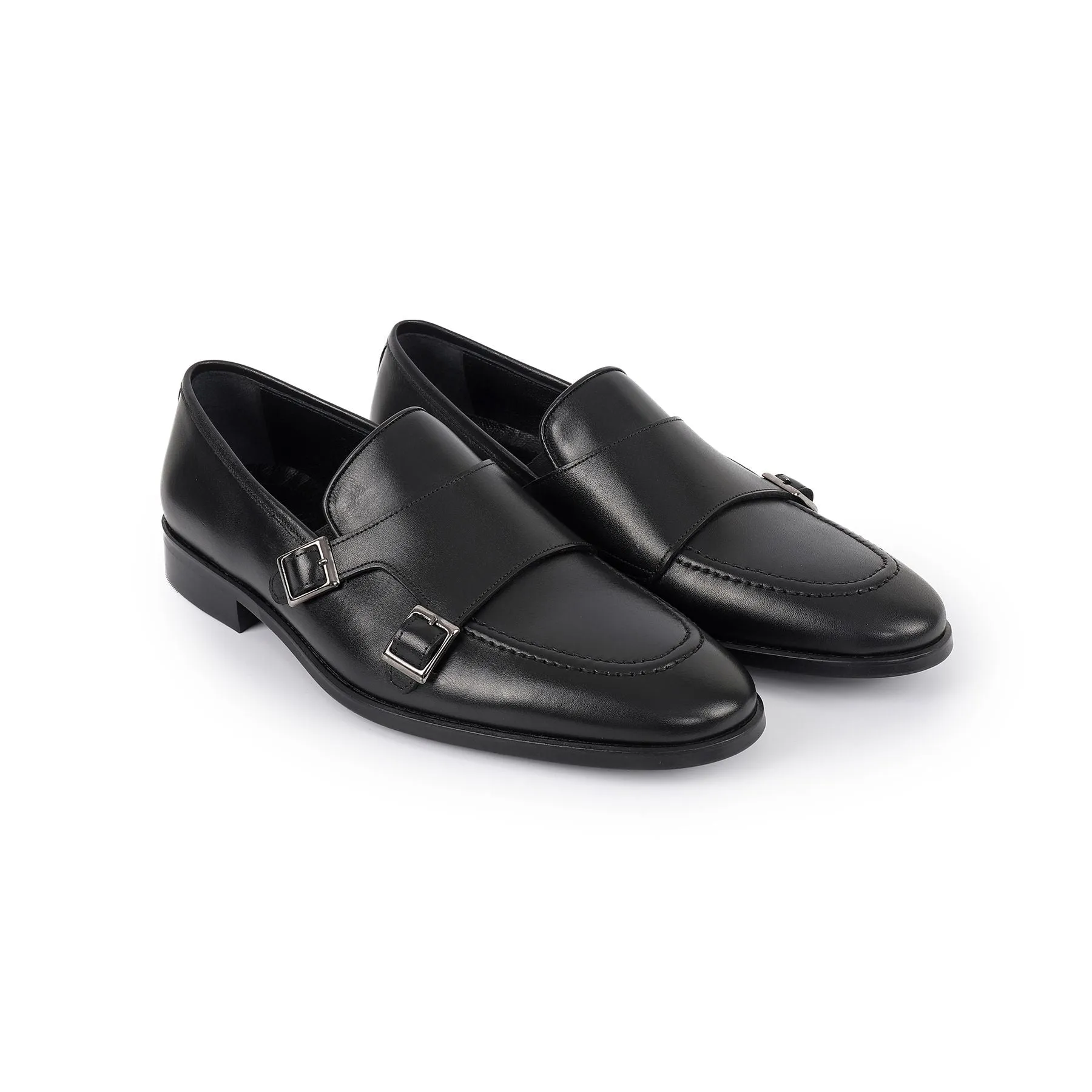 Bovina Double Monk Loafers Comfortable Sole Legacy Style