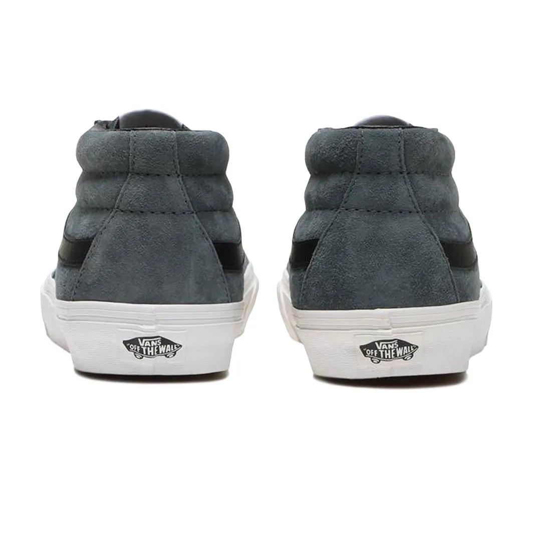 Workout Gear Molded Arch Contour Vans - Unisex Sk8-Mid Pig Suede 2-Tone Shoes (0BWEG0Z)