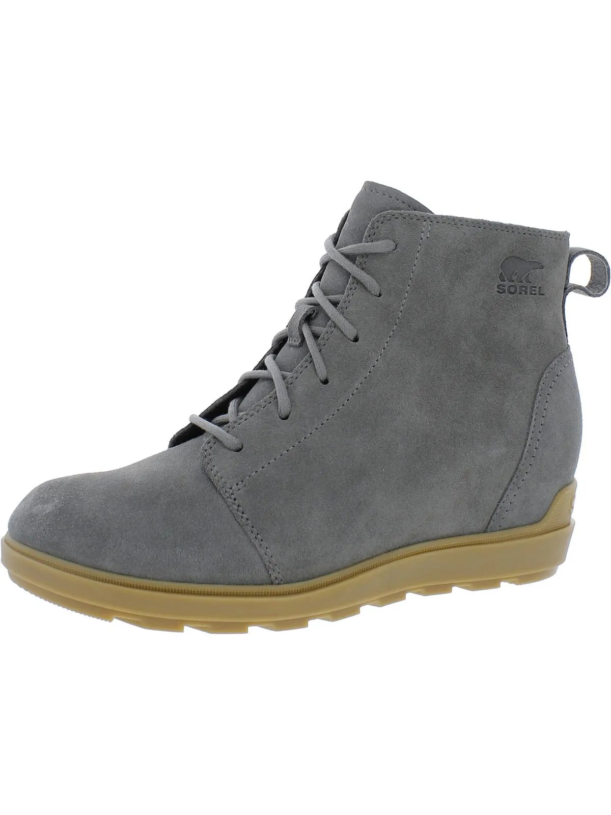 Multi   Purpose Evie Womens Suede Lace Up Ankle Boots