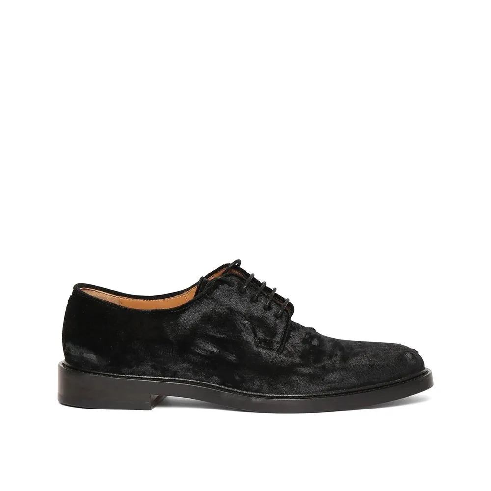 Maison Margiela Lace-Up Men's Oxford Even Shade Contrast Stitch