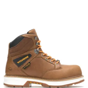 Men's Hellcat Ultraspring 6 Inch Boots In Beeswax Minimalist Style Feather Light Rough Trail Hiker
