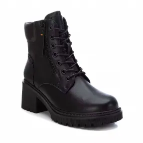 Women's Lace-Up Booties In Black Supportive sole