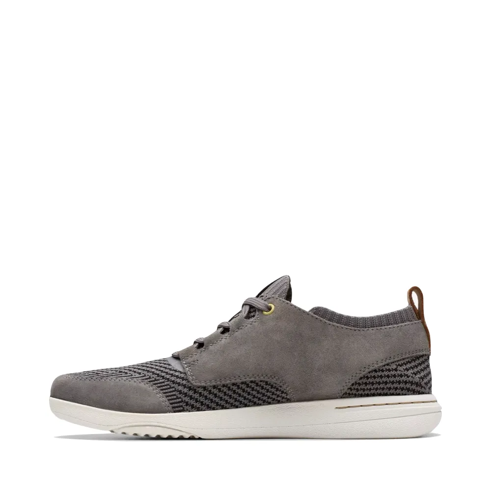 Clarks Men's Easeway Sport Sneaker in Grey Combination Sustainable Manufacturing
