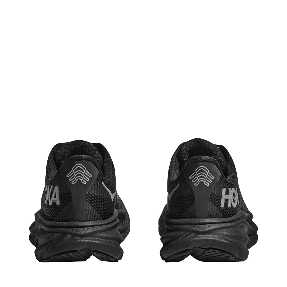 Hoka Men's Clifton 9 GTX Sneaker in Black/Black Fashion Must-Have