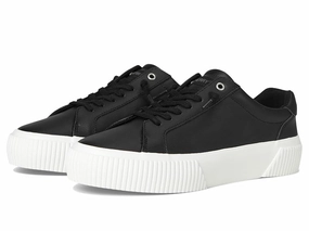 daily running shoes Abrasion Resistant Guard Sperry Bermuda Ltt Sneakers Women's  Black Leather Slip On Shoes VER268