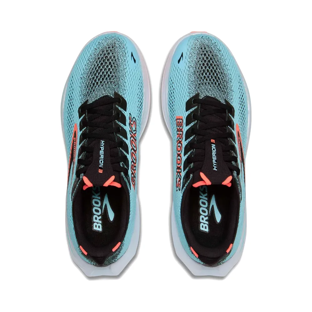 Easy Cushioning Quick Drying Brooks Men's Hyperion 3 Sneaker in Atomizer/Black