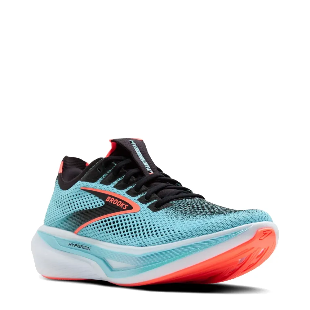 Brooks Men's Hyperion 3 Sneaker in Atomizer/Black Flexible Arch Support