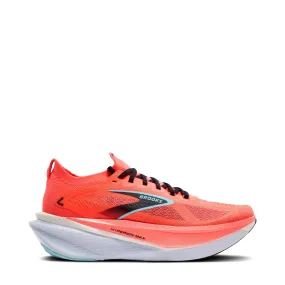 Refined chic Brooks Men's Hyperion Max 3 Sneaker in Fiery Coral/Black
