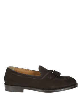 Brown Suede Tassel Loafer Low Maintenance